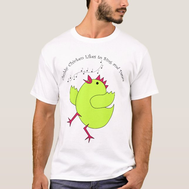 Camiseta Gustos rechonchos a cantar y a bailar (Anverso)