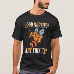 Camiseta Guten Morgen Muy fino hielo Morgenmuffel abeja