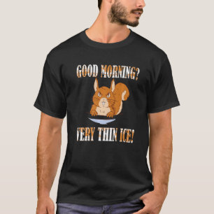 Camiseta Guten Morgen Muy fino hielo Morgenmuffel ardilla
