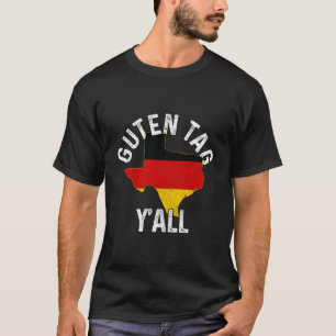 Camiseta Guten Tag Y'All Texas Gery Oktoberfest Ger