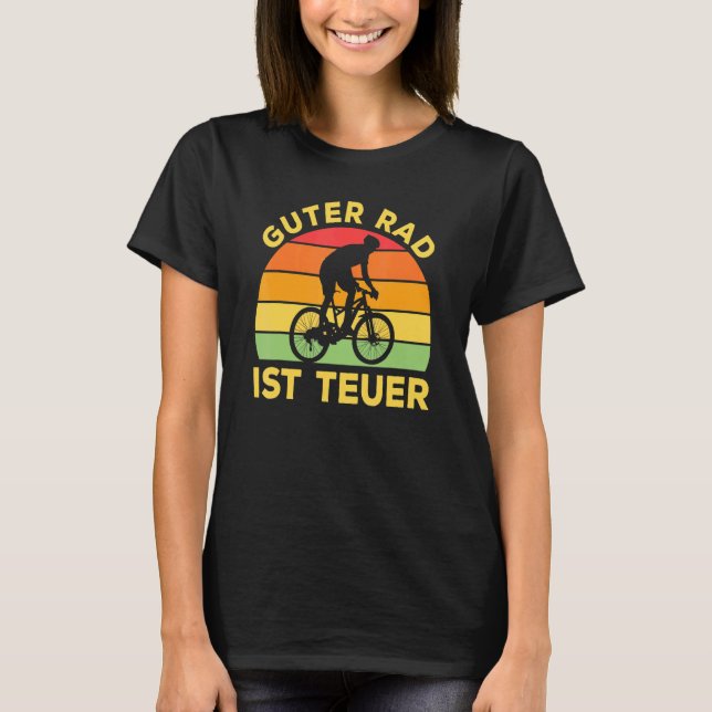 Camiseta Guter Rad Ist Teuer Fahrader Diciendo La Montaña M (Anverso)