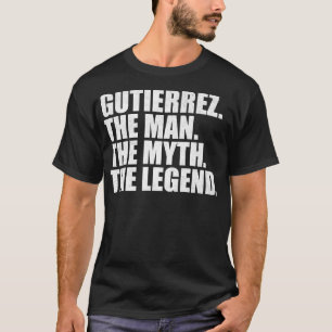 Camiseta GutierrezGutierrez Nombre de la familia Gutierrez