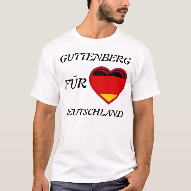 CAMISETA GUTTENBERG PARA ALEMANIA (Anverso)
