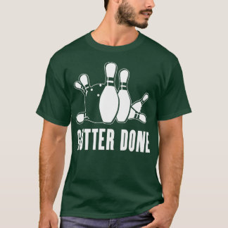 Camiseta Gutter hecho para Bowlers y equipos de bolos