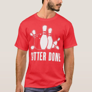 Camiseta Gutter hecho para Bowlers y equipos de bolos