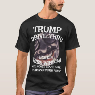 Camiseta Guuerra Irán Trump Perro Bombas Crímenes de Guerra