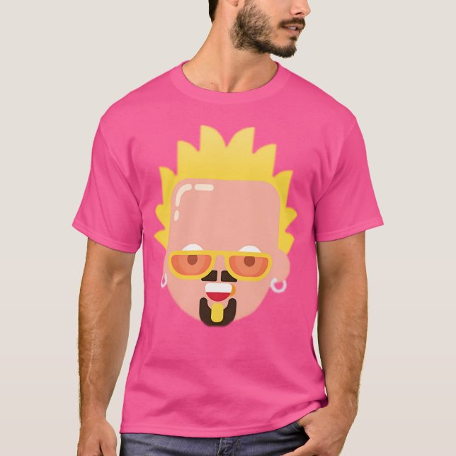 Camiseta Guy Fierivintage Para Fans (Anverso)