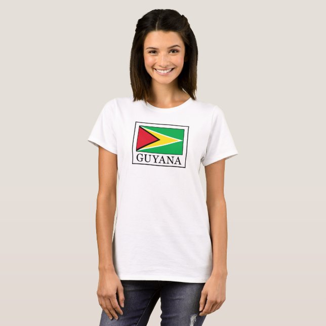 Camiseta Guyana (Anverso completo)