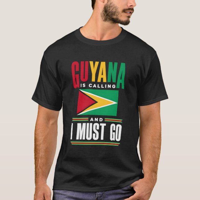Camiseta Guyana Bandera Guyanesa De Guyana Llama Y (Anverso)