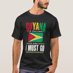 Camiseta Guyana Bandera Guyanesa De Guyana Llama Y