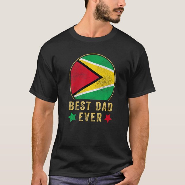 Camiseta Guyana, el mejor padre de los hombres (Anverso)