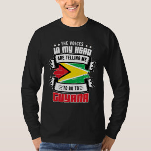 Camiseta Guyana En Mi Cabeza