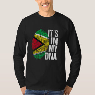 Camiseta guyana está en mi ADN mes de la herencia guyanesa 