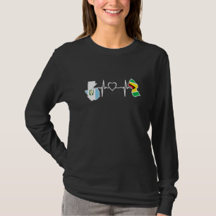 Camiseta Guyana Guatemala Bandera Guyanés Guatemalteco Lati
