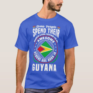 Camiseta Guyana Guyanesa Bandera de Guyana Cita graciosa