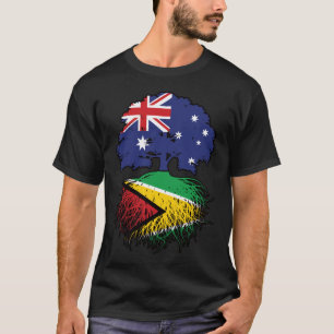 Camiseta Guyana Guyaneses Australia Árboles raíces
