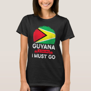 Camiseta Guyana llama a que debo ir a la raíz del patrimoni