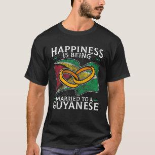 Camiseta Guyana Matrimonio Guyanés Casado Patrimonio de la 