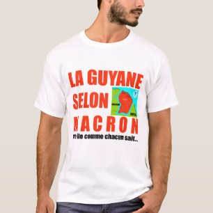 Camiseta Guyana según Macron - T-shirt