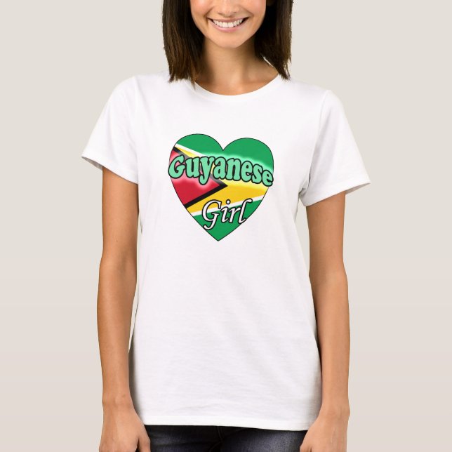 Camiseta Guyanese Girl (Anverso)