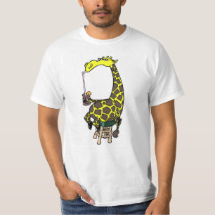 Camiseta Guzzling Giraffe