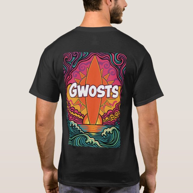 Camiseta Gwosts Psicodélico  (Reverso)