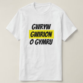 Camiseta gwryw gwirion o Gymru | macho tonto de Gales