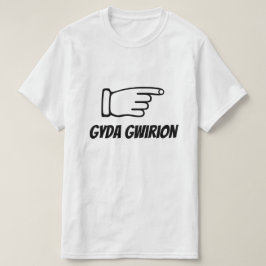 Camiseta gyda gwirion | con estúpido en galés
