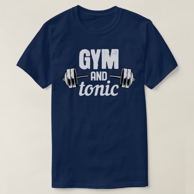 Camiseta Gym and Tonic For Gym Fitness (Diseño del anverso)