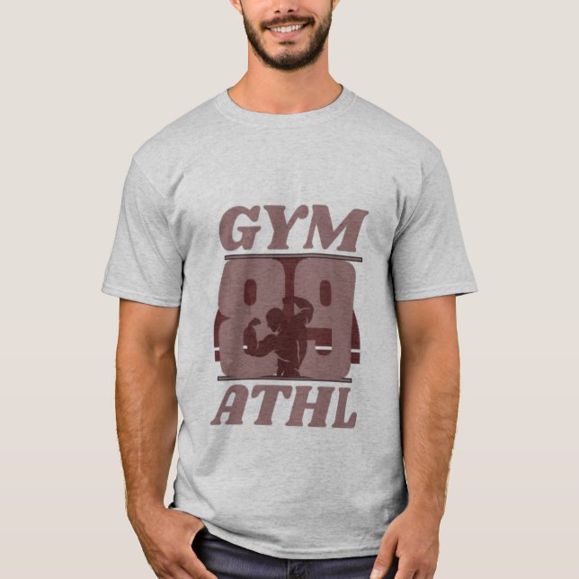 Camiseta gym athl (Anverso)