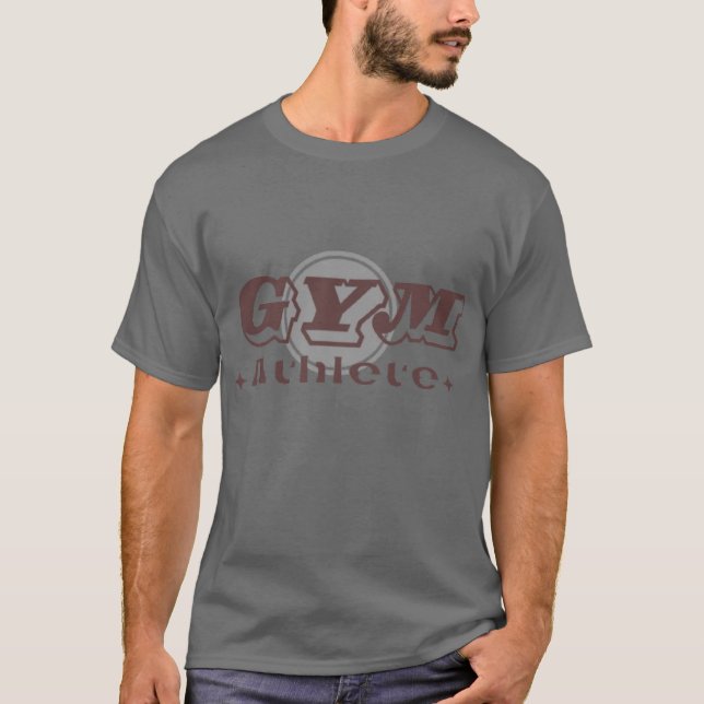 Camiseta gym athlete (Anverso)