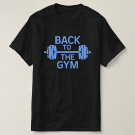 Camiseta Gym Barbell Black