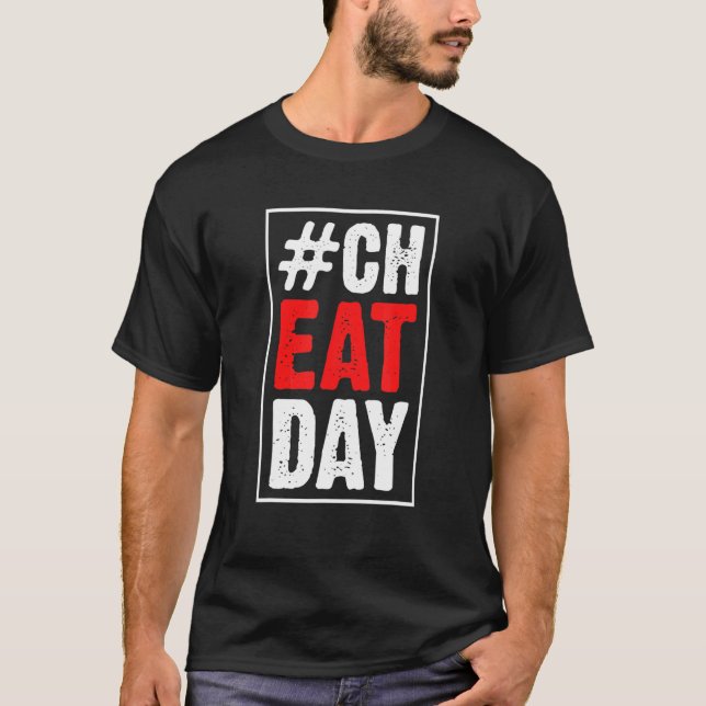 Camiseta Gym Cheat Day Insalubre Ejercicio de entrenamiento (Anverso)