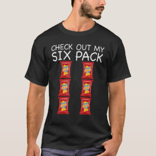 Camiseta Gym Check Out My Six Pack Crisps