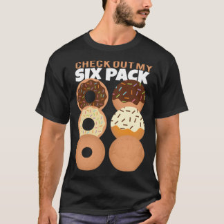 Camiseta Gym Check Out My Six Pack Donut Summer Vacation