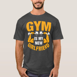 Camiseta Gym es mi nueva novia