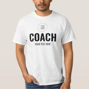 Camiseta Gym Fitness Coach Trainer Cargar Logotipo Aquí Men