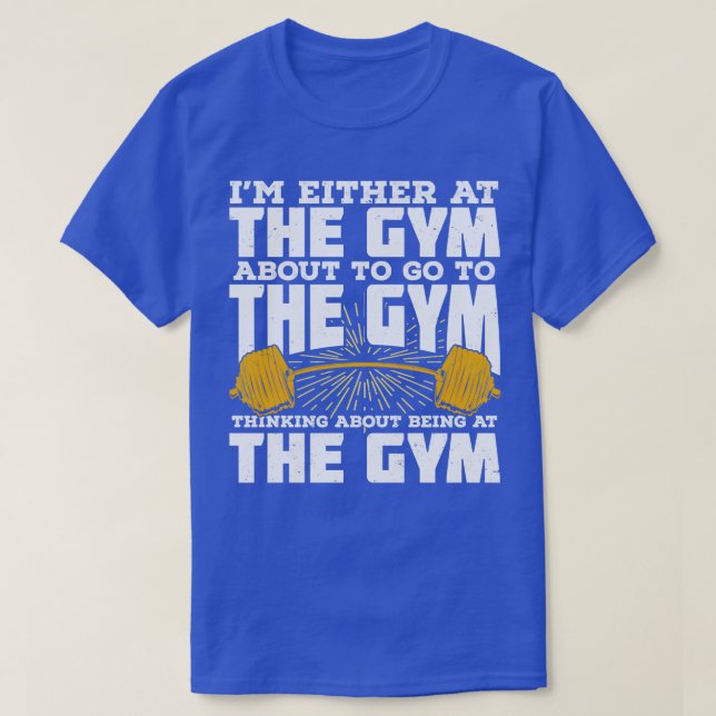 Camiseta Gym Fitness Sport Halterofilia Bodybuilder Gift (Diseño del anverso)