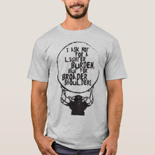 Camiseta Gym Fitness Workout - Hombros más amplios