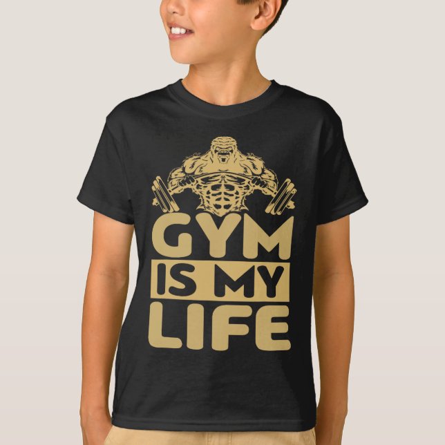 Camiseta Gym Fuels Me Bodybuilding Motivation Intense Drive (Anverso)