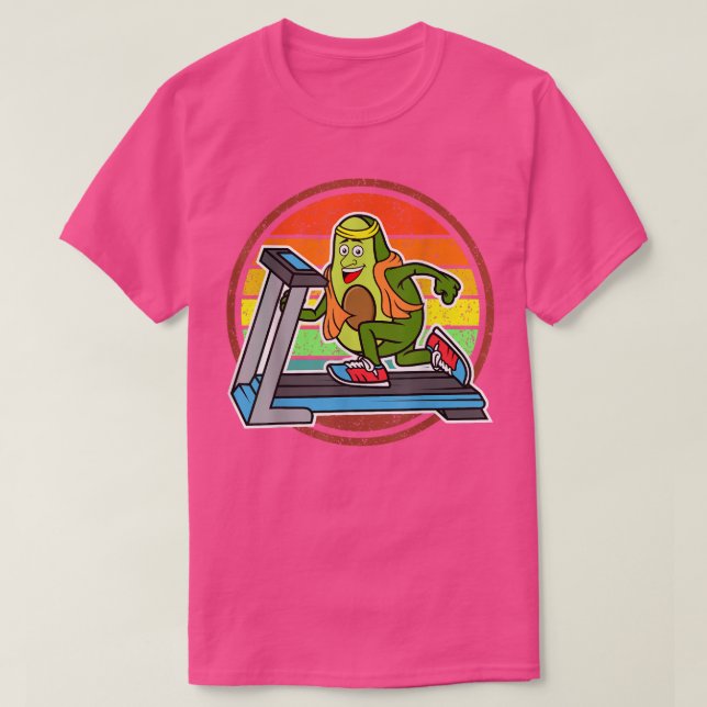 Camiseta Gym Funny Aguacate, Avocardio, Funny Workout Para  (Diseño del anverso)