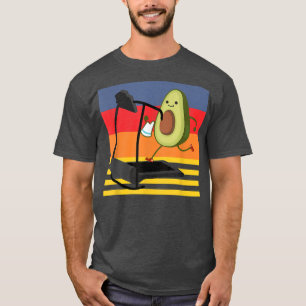 Camiseta Gym Funny Aguacate, Avocardio, Funny Workout Para 