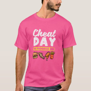 Camiseta Gym Funny Bodybuilding Workout Lifting Carbs Food