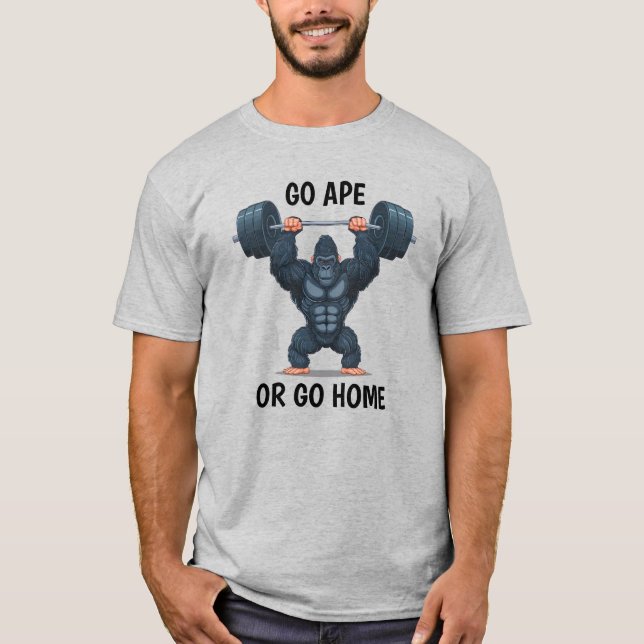 Camiseta Gym Gorilla (Anverso)