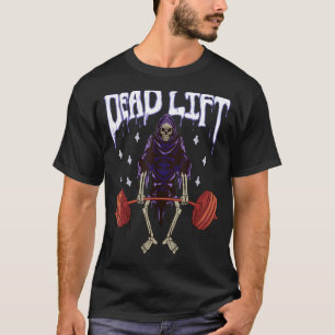 Camiseta Gym Grim Reaper Deadlift Workout Occult 1