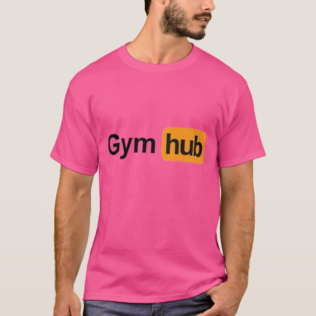Camiseta Gym Hub Funny (Anverso)