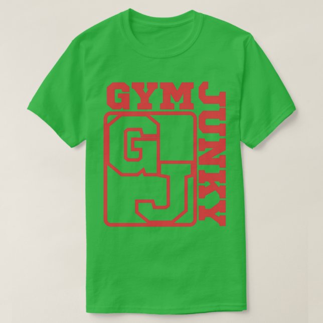 CAMISETA GYM JUNKY (Diseño del anverso)