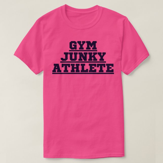 CAMISETA GYM JUNKY ATHLETE (Diseño del anverso)