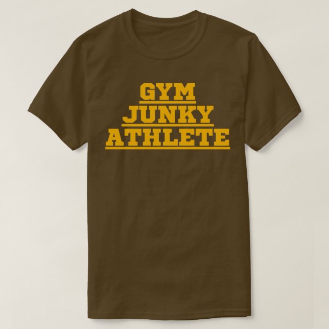 CAMISETA GYM JUNKY ATHLETE 6 (Diseño del anverso)