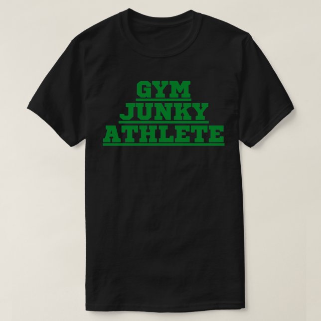 CAMISETA GYM JUNKY ATHLETE 7 (Diseño del anverso)